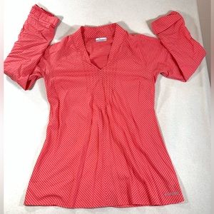Columbia PFG Womens blouse top shirt long sleeve medium